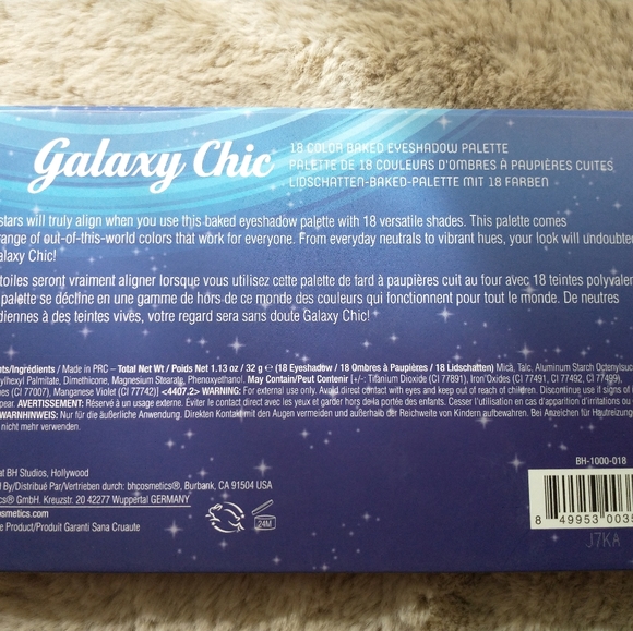 BH Cosmetics Galaxy Chic Palette - Picture 3 of 3